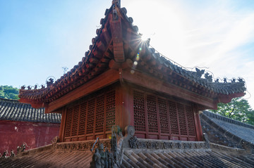 湖北武当山紫霄宫风光