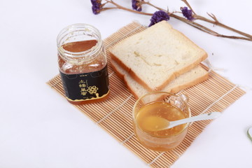 蜂蜜 切片面包