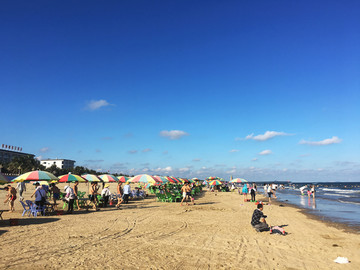 中国第一滩 沙滩 海滩