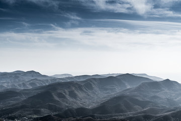 远山群山