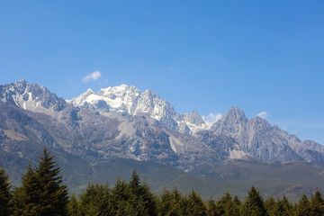 云南丽江玉龙雪山