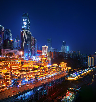 重庆洪崖洞 重庆夜景