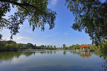 湖景 湖水 湖泊 湖畔