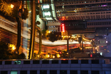 广州东风路夜景