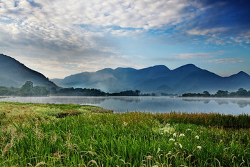 水墨大九湖