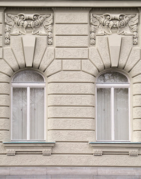 古典欧式窗户
