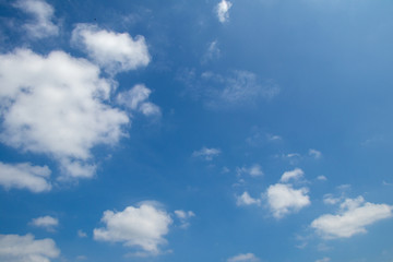 蓝天白云 天空云彩