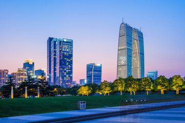 苏州夜景 苏州大裤衩夜景