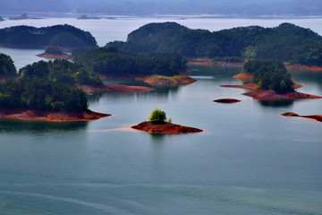 千岛湖风光背景图实拍素材摄影大