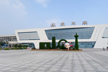 天津南站 动车站 火车站