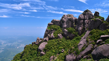 高山山峰