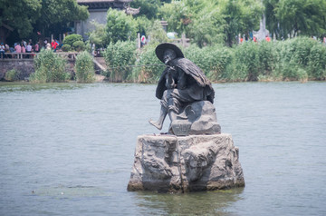 姜太公雕塑