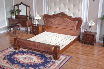 欧式床 欧式皮床 美式床