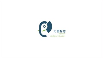 大象卡通科技logo