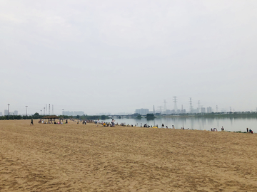 咸阳湖沙滩公园