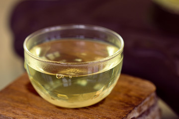茶杯茶道绿茶