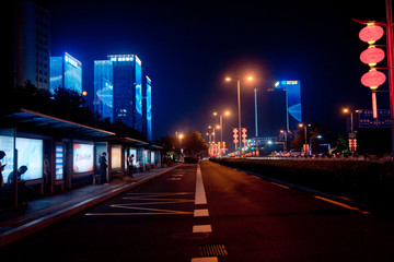 青岛 夜景 灯光 楼体亮化
