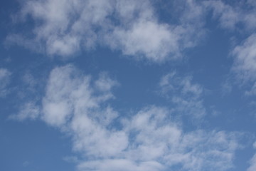 蓝天白云 云朵 天