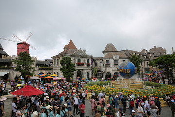越南巴拿山法国小镇