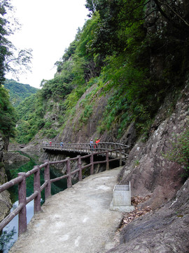 磐安十八涡高清风景区摄影图