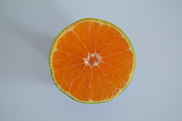 橙子切面