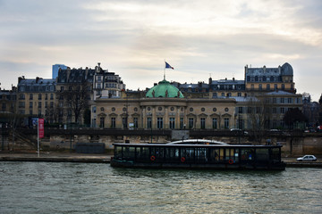 巴黎塞纳河街景