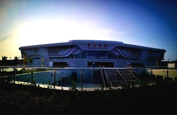 高铁站全景