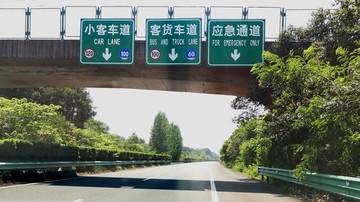 高速公路标识牌