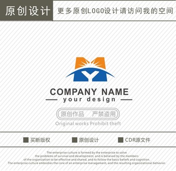 MY字母 化工 logo