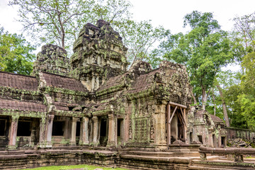 柬埔寨暹粒吴哥塔布笼寺