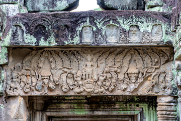 柬埔寨暹粒吴哥圣剑寺