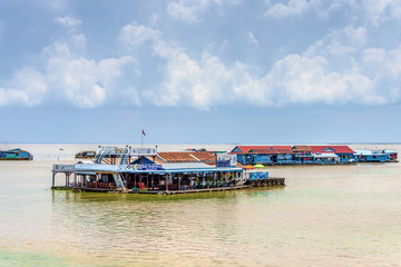 柬埔寨暹粒洞里萨湖