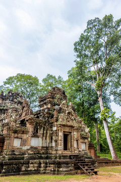 柬埔寨暹粒吴哥周萨神庙