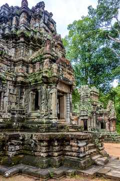 柬埔寨暹粒吴哥周萨神庙
