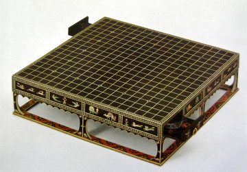 木画紫檀棋局
