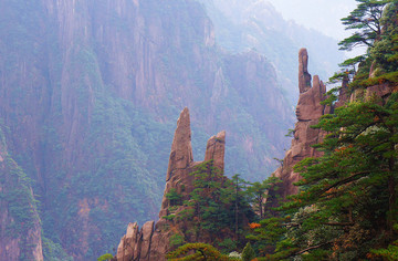 黄山西海大峡谷怪石