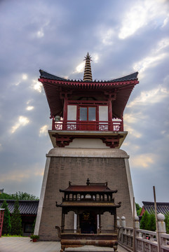 仿古建筑寺庙建筑塔