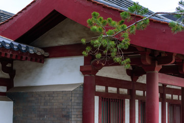 古建筑房檐斗拱