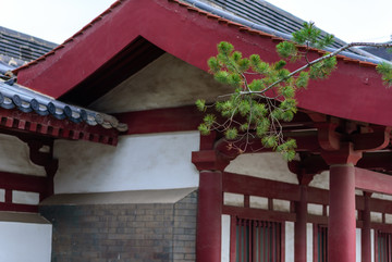 古建筑房檐斗拱