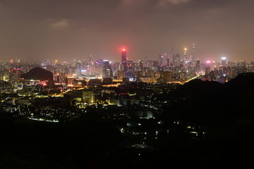 广州全景夜景