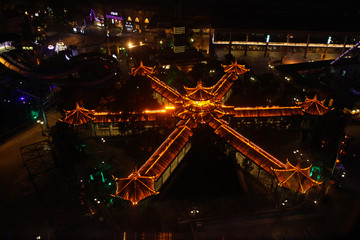 横店夜景