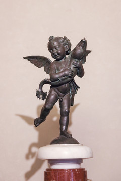 雕塑艺术欧洲雕塑小天使