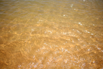 沙滩海水