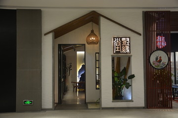 发光灯箱店面