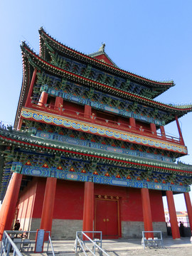 北京正阳门城门楼