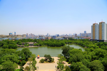 济南市大明湖景区