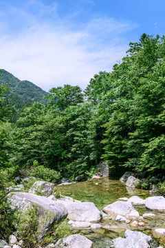 大峡谷溪流