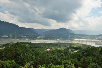 三峡工程风光