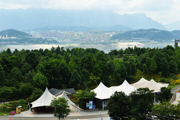 三峡工程绿地