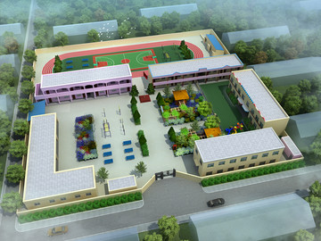 小学鸟瞰图